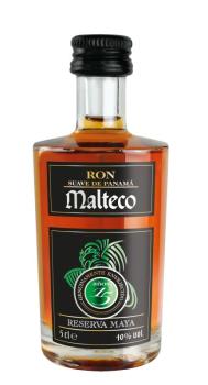 Malteco 15 Jahre Rum aus Panama Miniatur mit 40,0%